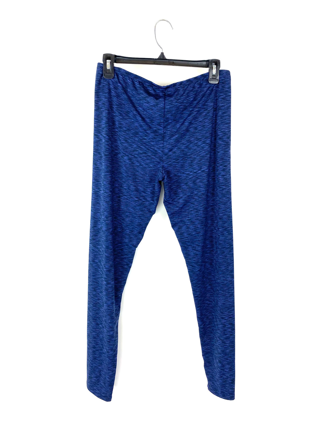 Black and Blue Heather Leggings - Size 10/12