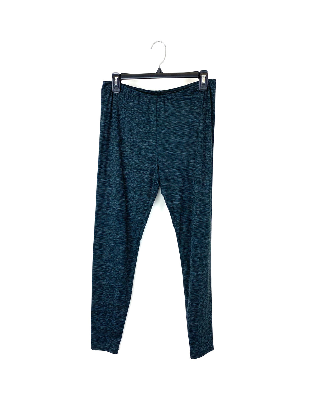 Black and Navy Heather Leggings - Size 10/12