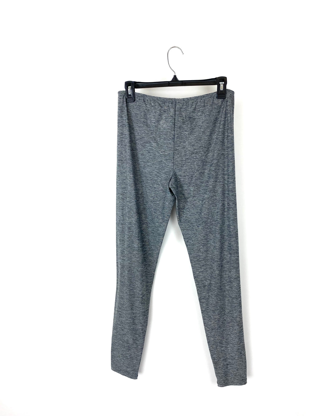 Black and Light Grey Heather Leggings - Size 10/12