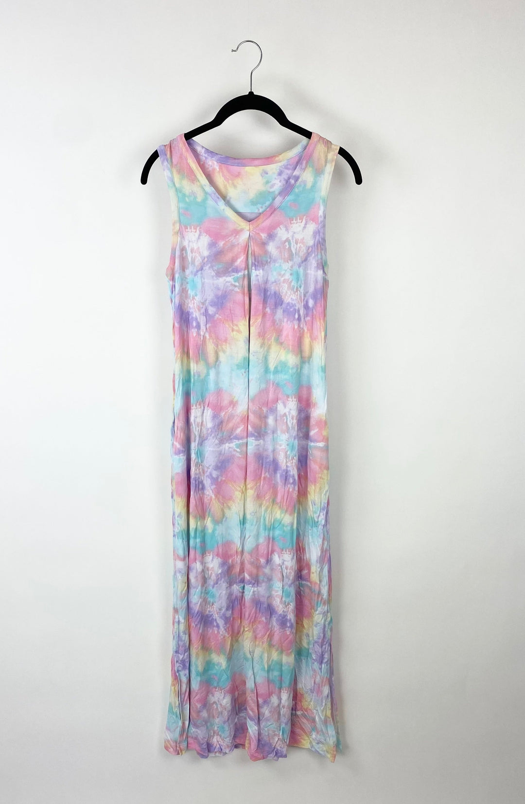 Tie-Dye Sleeveless Lounge Dress - Extra Small