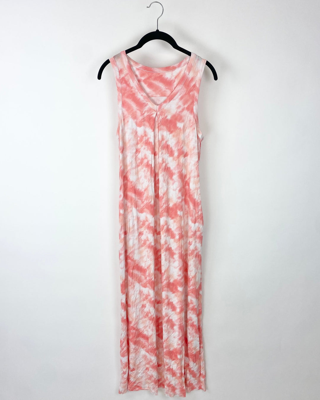 Orange Tie Dye Maxi Dress - Extra Small Orange Tie Dye Maxi Dress - Extra Small