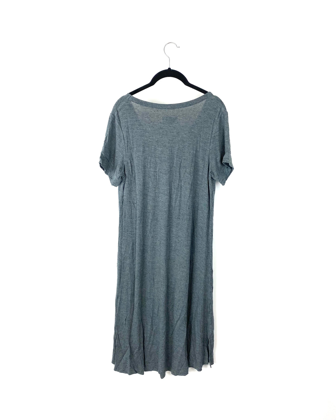 Grey T-Shirt Lounge Dress - Small