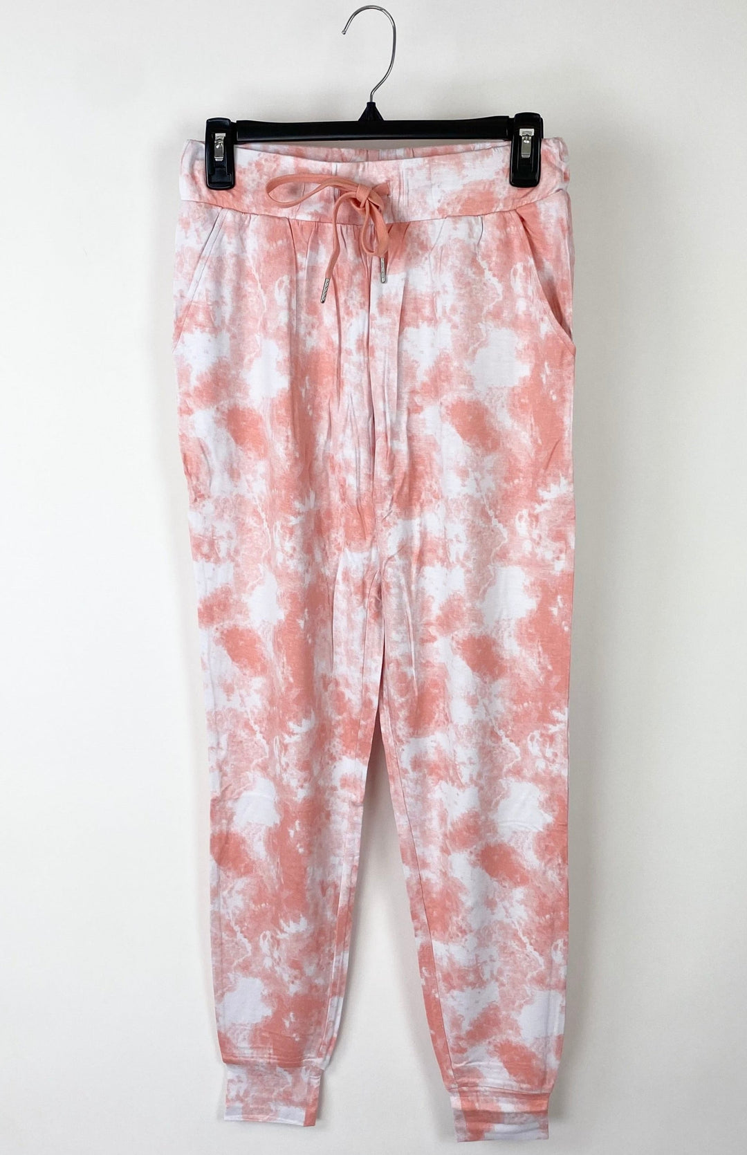 Coral Tie Dye Joggers - Extra Small