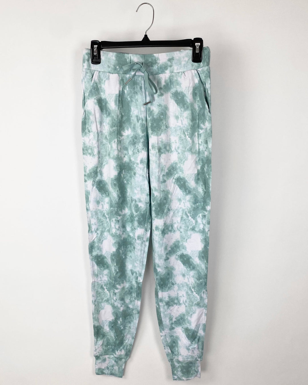 Green Tie Dye Joggers - XS