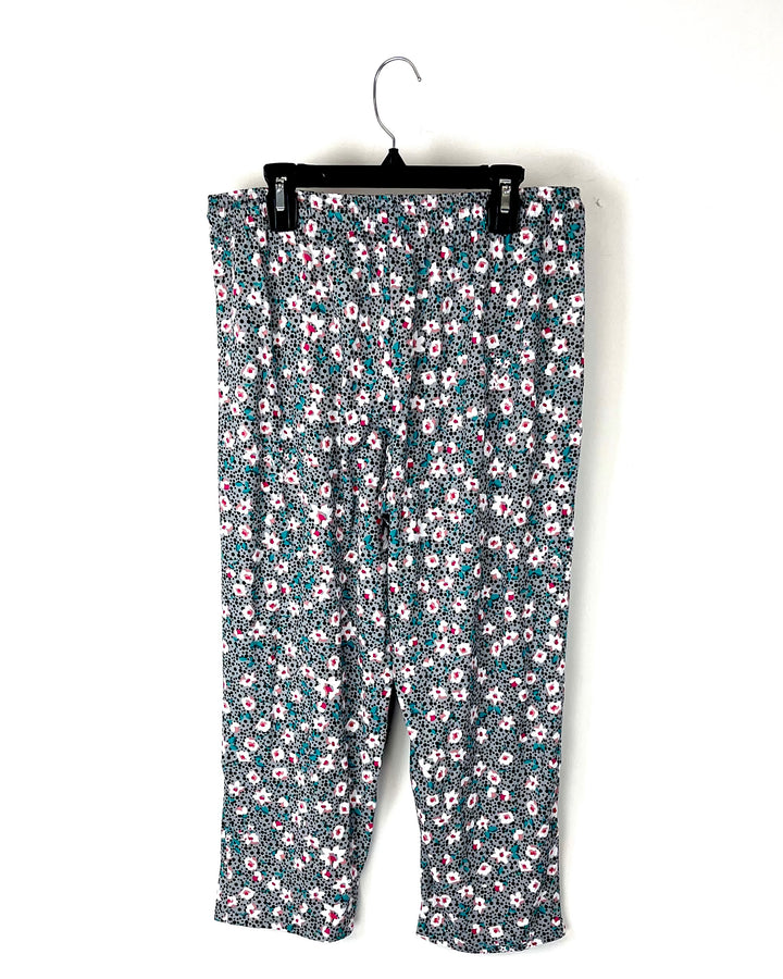 Lightweight Cropped Sleepwear Bottoms - Small/Medium