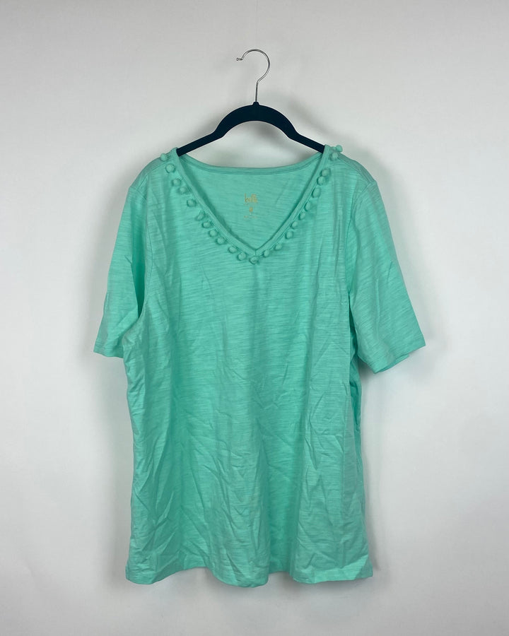 Mint Green T-Shirt - Large/Extra Large
