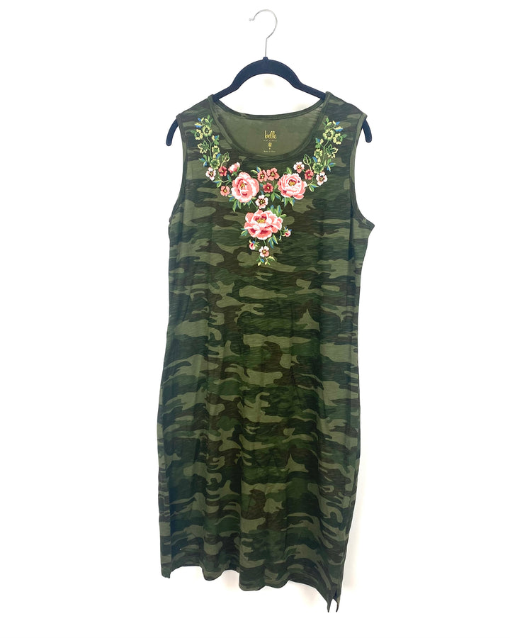 Camouflage Flower Dress Size - Small/Medium