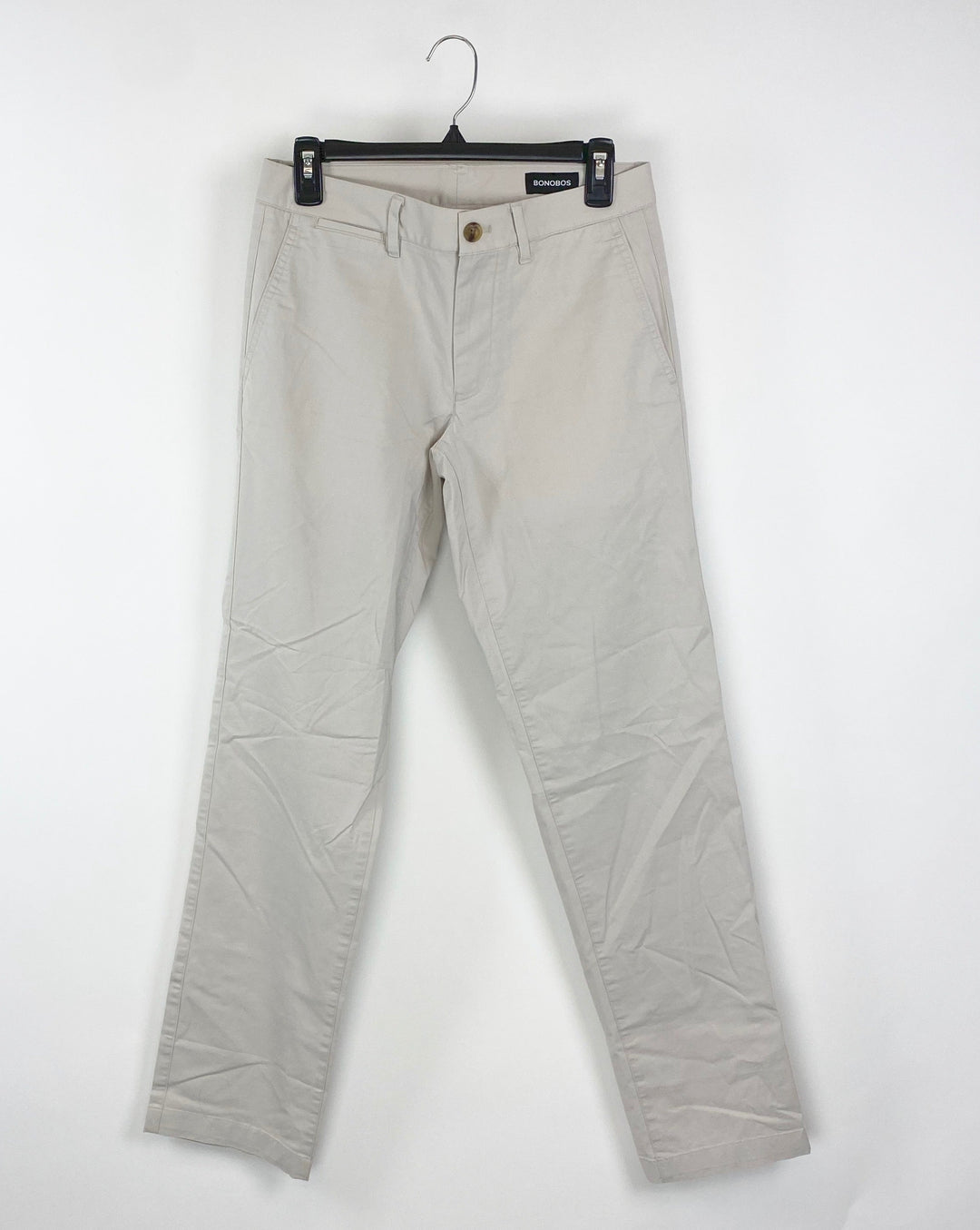 MENS Straight Fit Off White Pants - Sizes 28/32