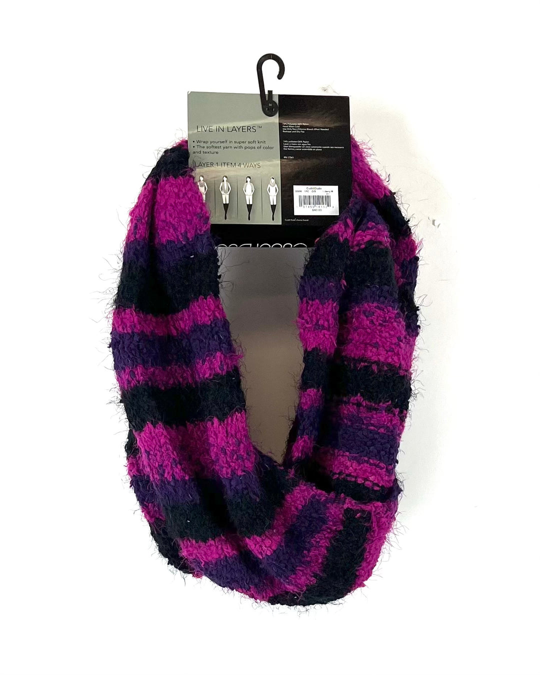 Multi-Color Infinity Scarf - Small