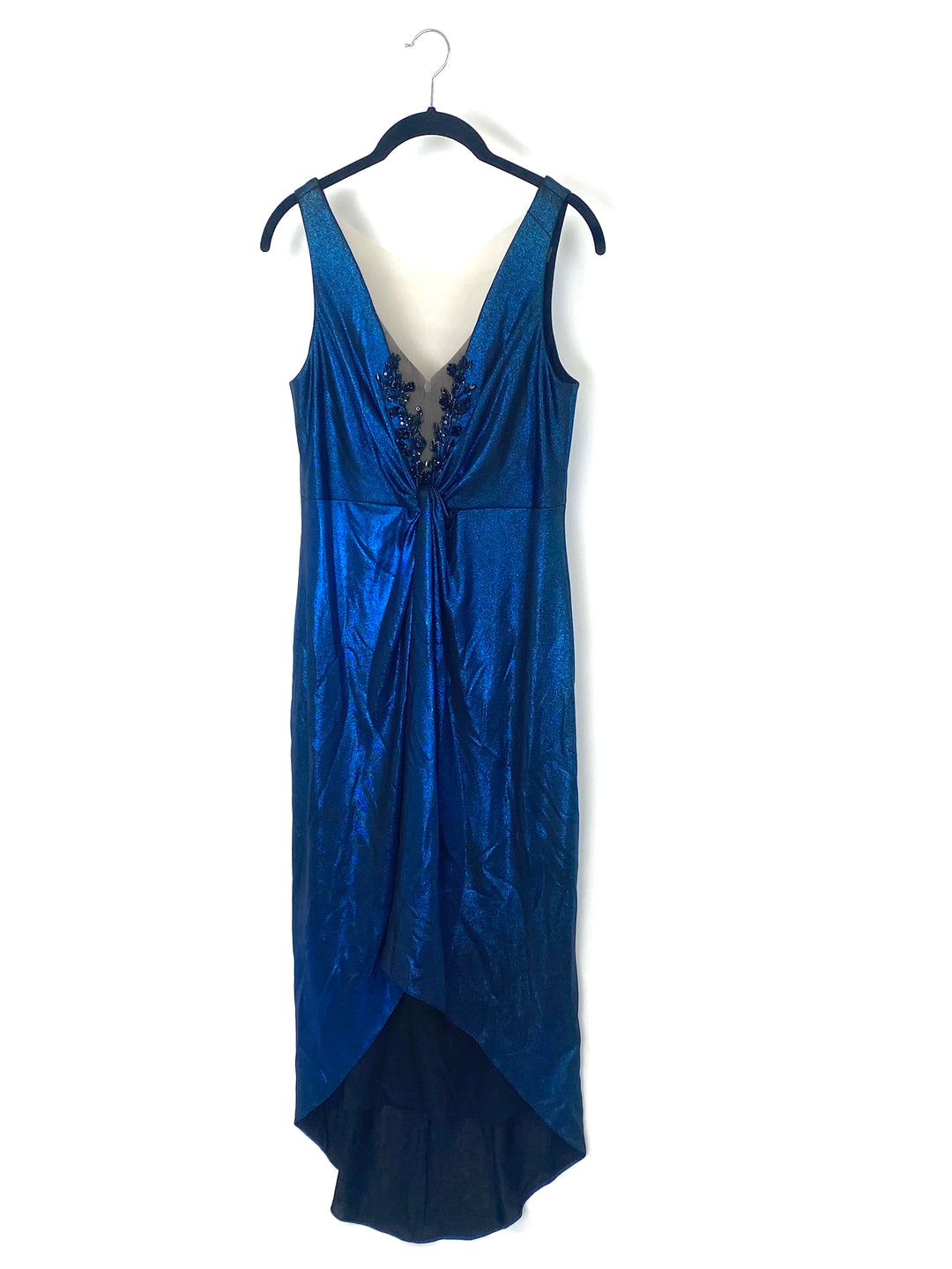 Royal Blue High Low Dress - Small