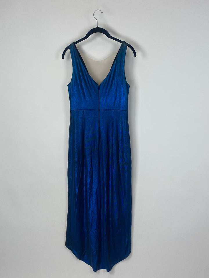 Royal Blue High Low Dress - Small