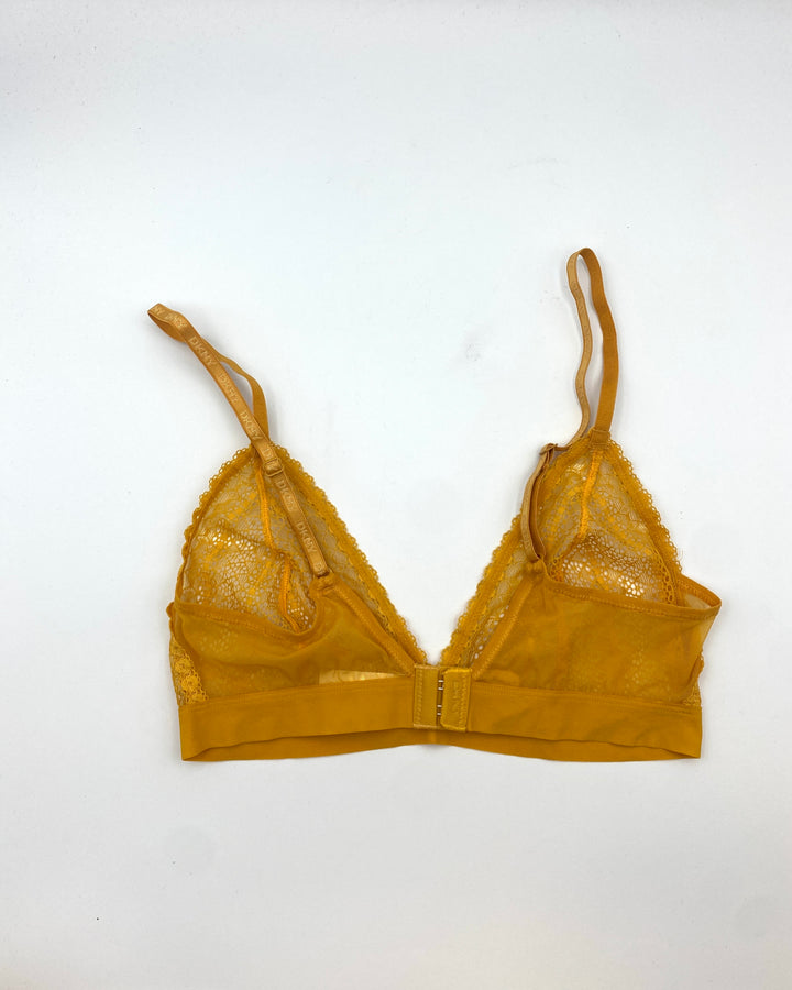 Yellow Lace Bralette - Small