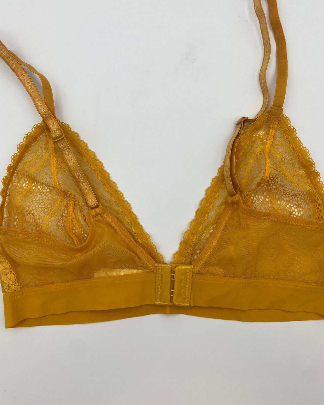 Yellow Lace Bralette - Small