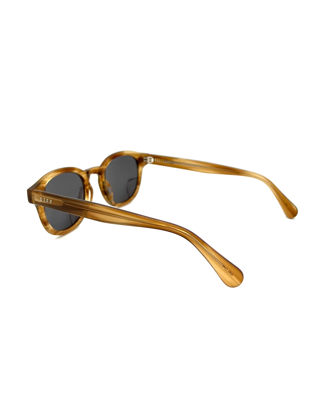 Brown Circle Frame Sunglasses