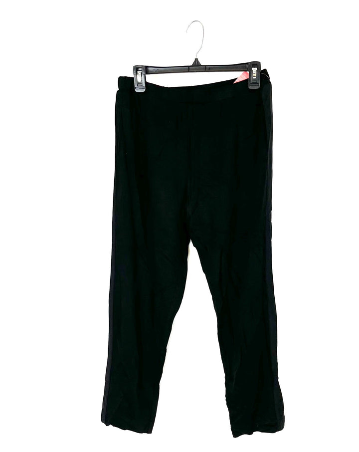 Black Lounge Pants - Small