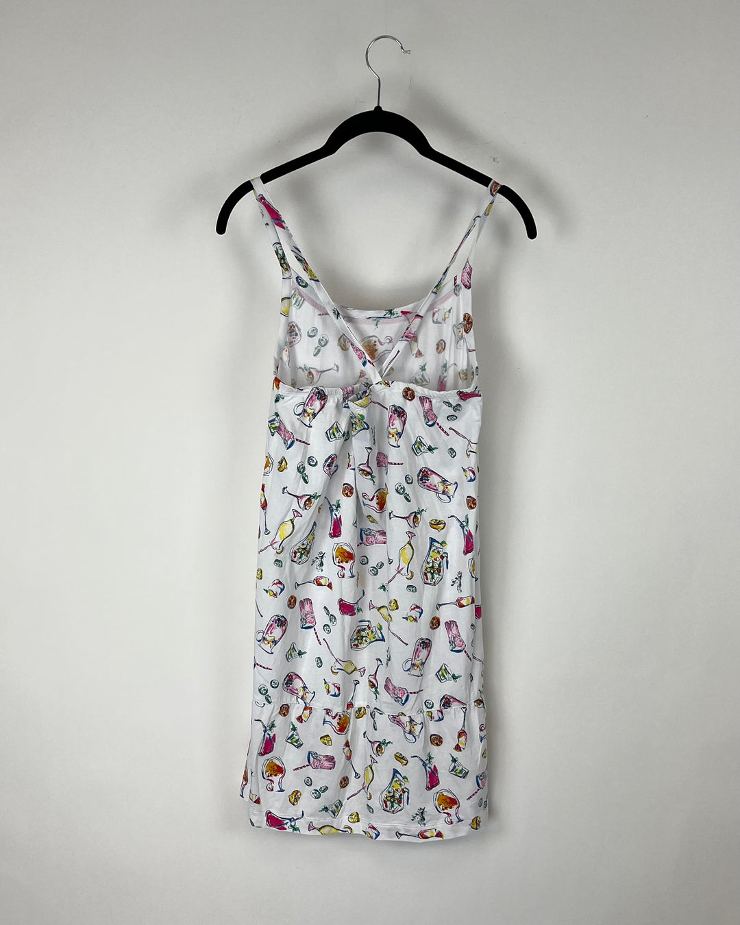 Cocktail Print Nightgown - Small