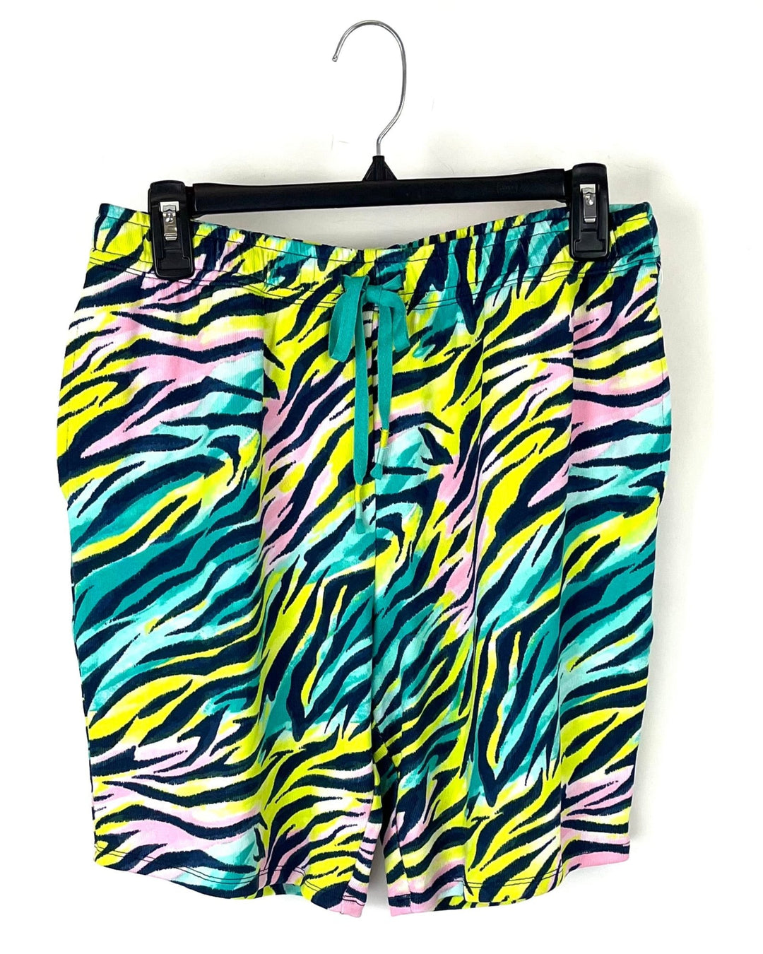 Multicolor Animal Print Pajama Shorts - Size 6/8