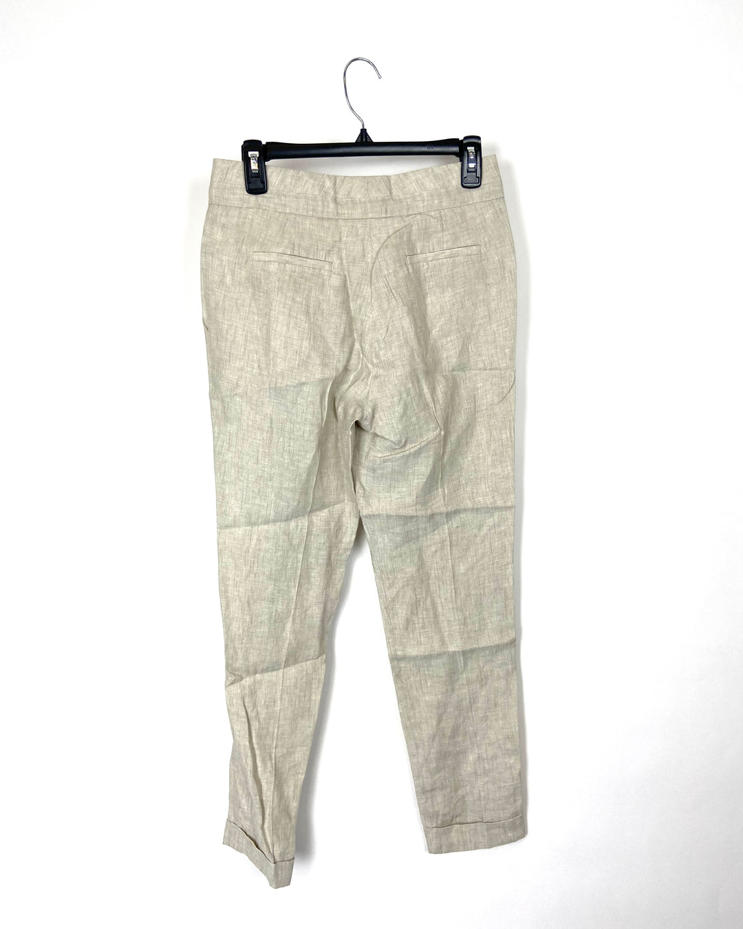Beige Linen Pants - Extra Small