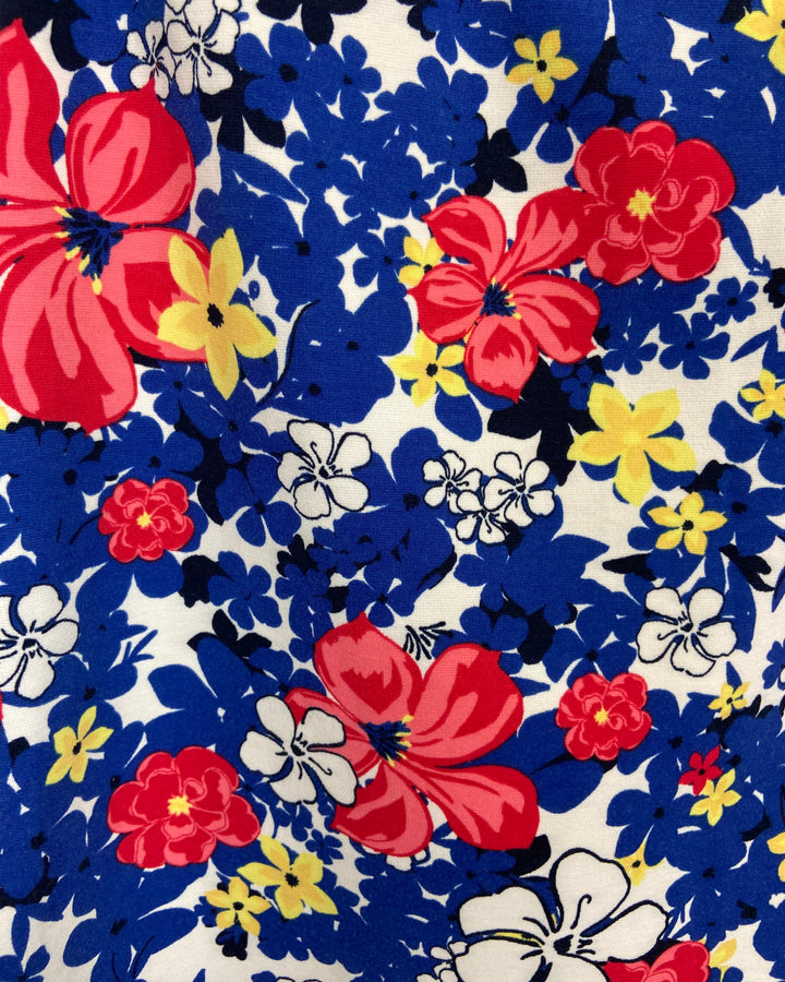 Floral Stretch Skirt - Small
