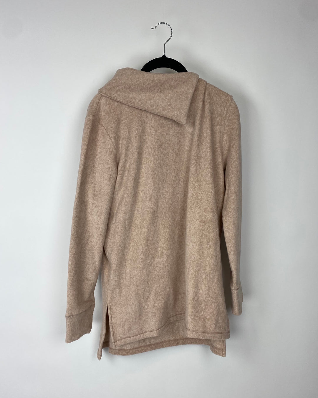 Tan Fleece Long Sleeve Top - Size 6/8