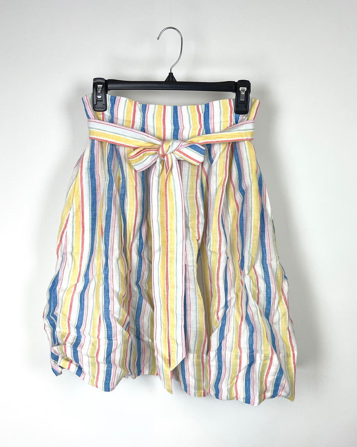 Striped  Skirt - Size 4