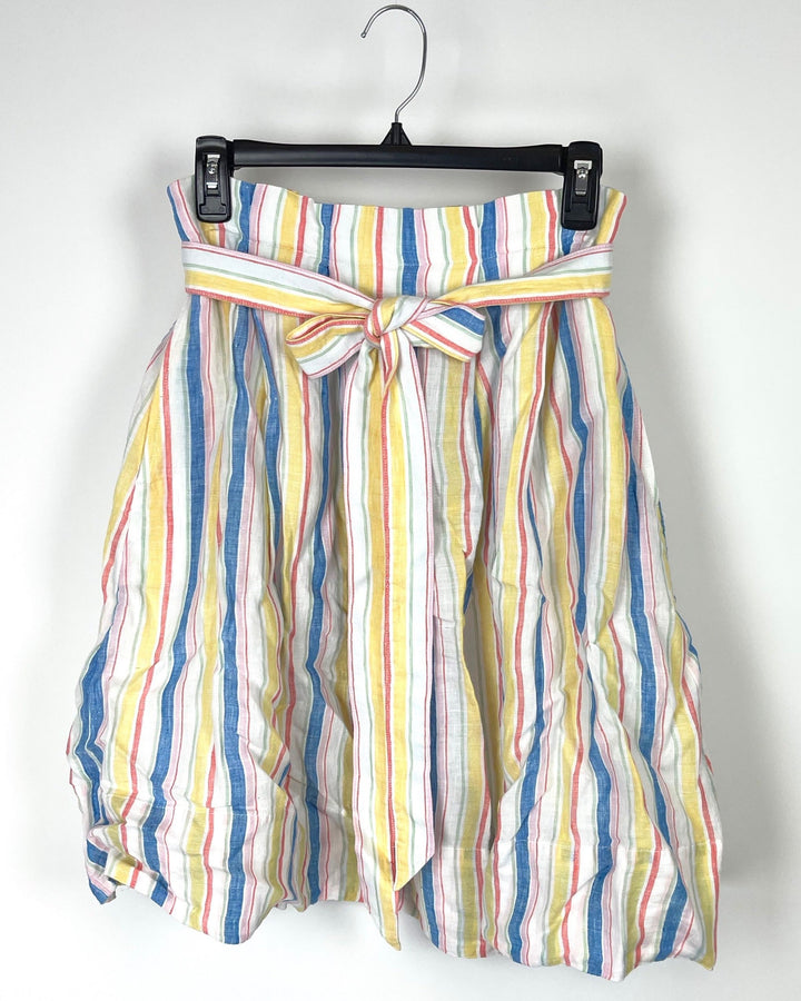 Striped  Skirt - Size 4