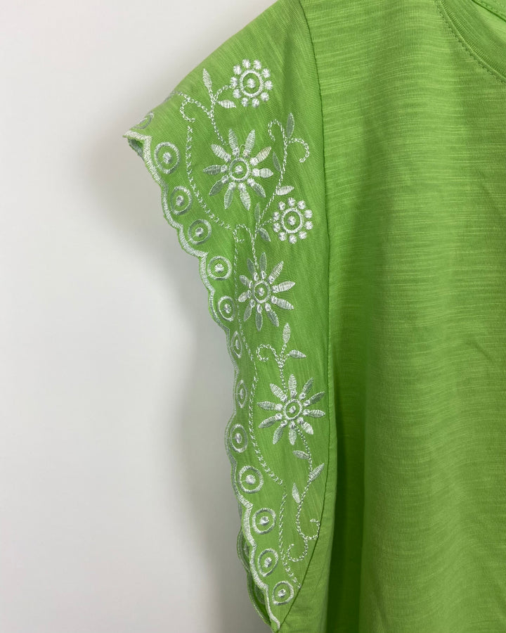 Lime Green Blouse - Small/Medium