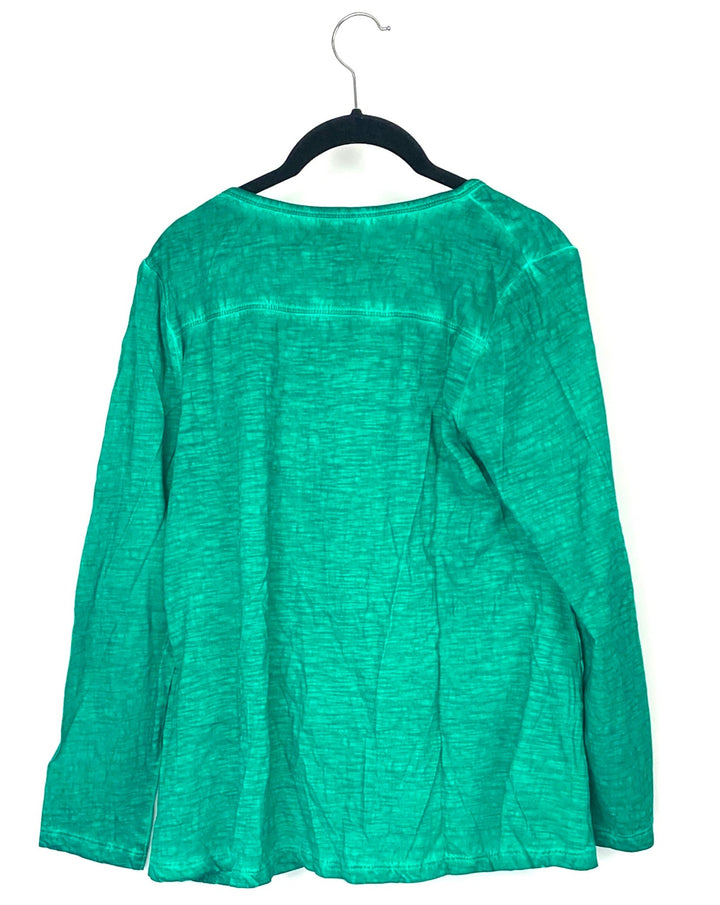 Neon Green Long Sleeve - Small