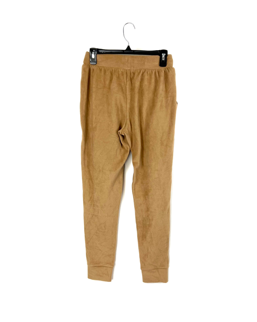 Brown Fleece Sweatpants - Small