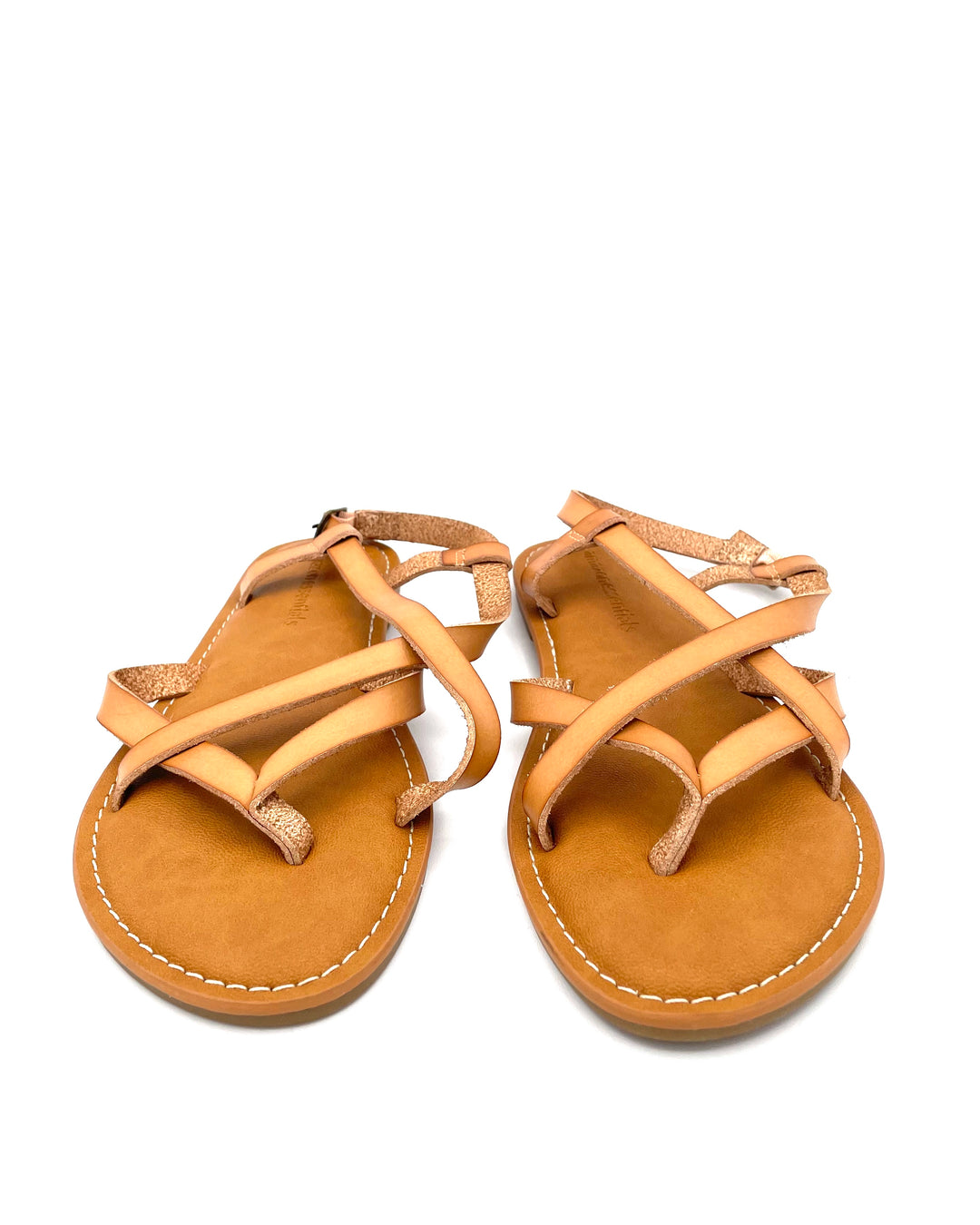 Brown Strappy Sandal - Size 7