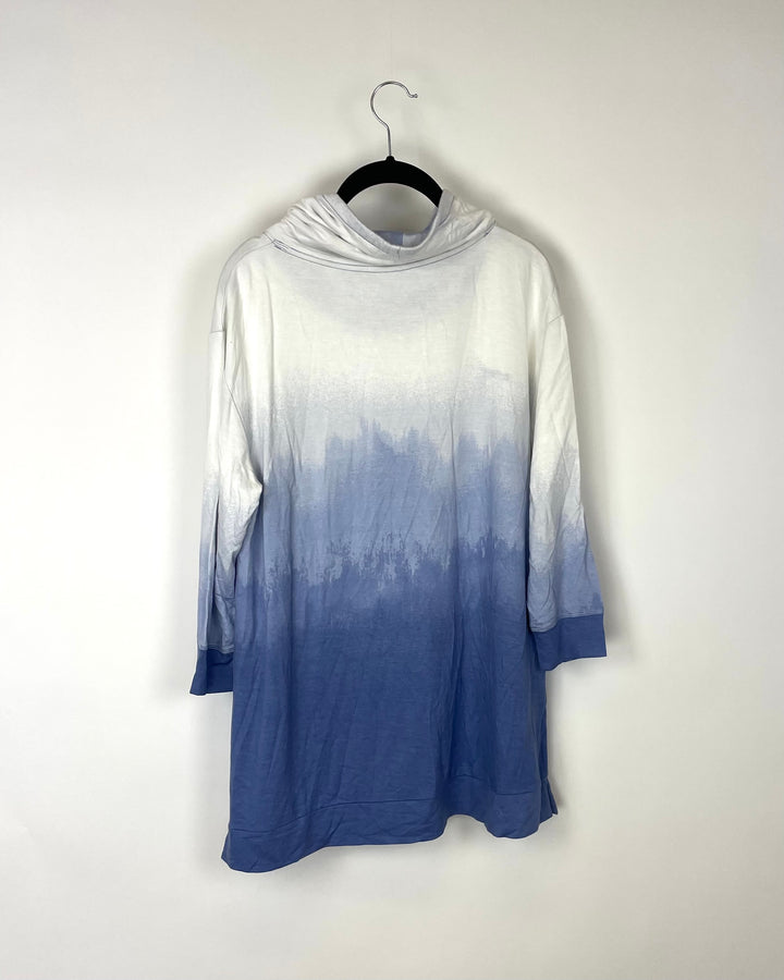 Blue Ombre Top - Small