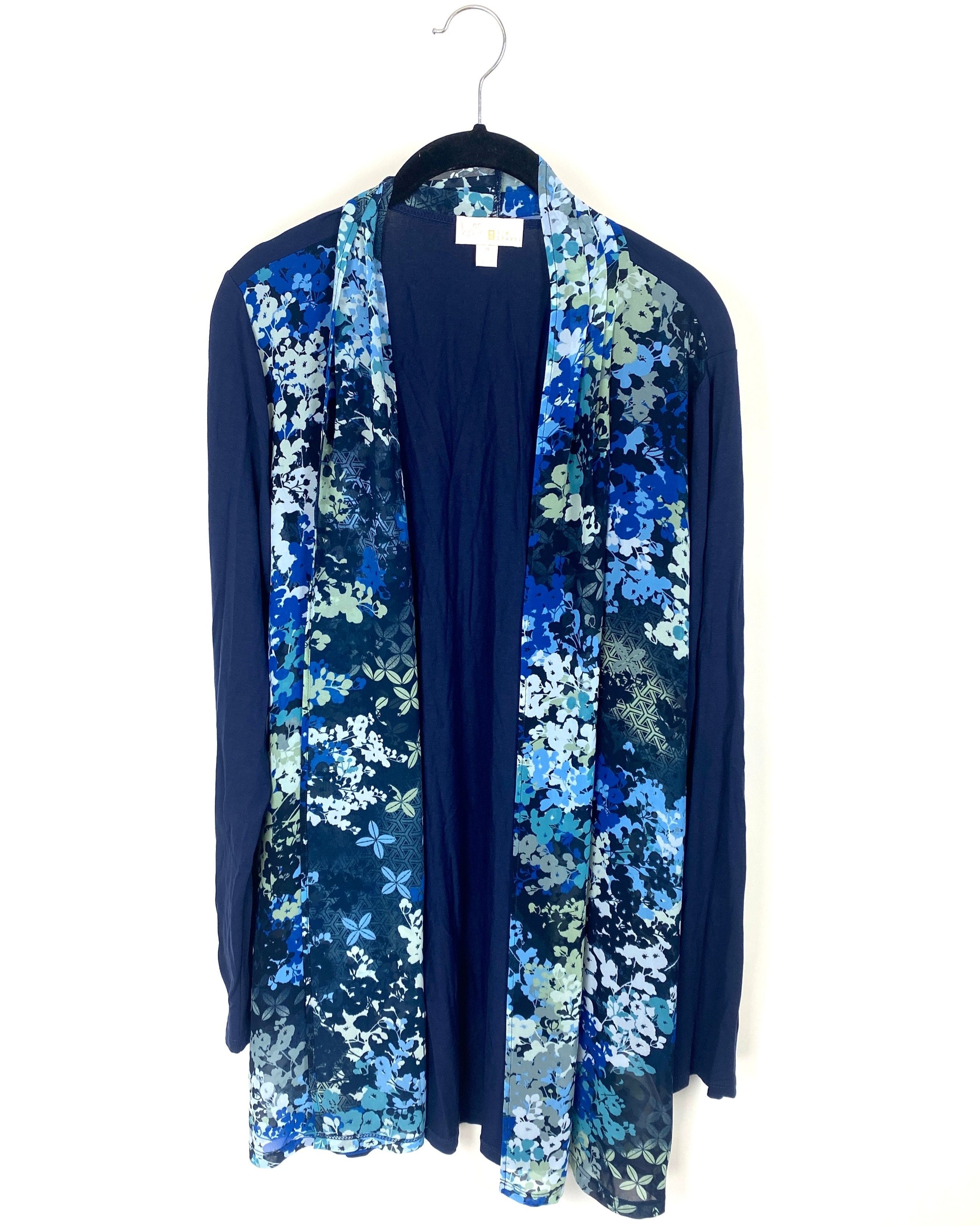 Sheer blue cardigan 2025