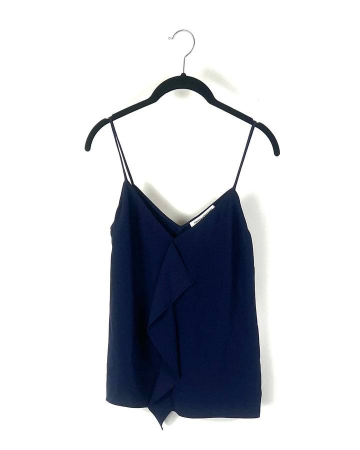 Navy Blue Blouse - Small