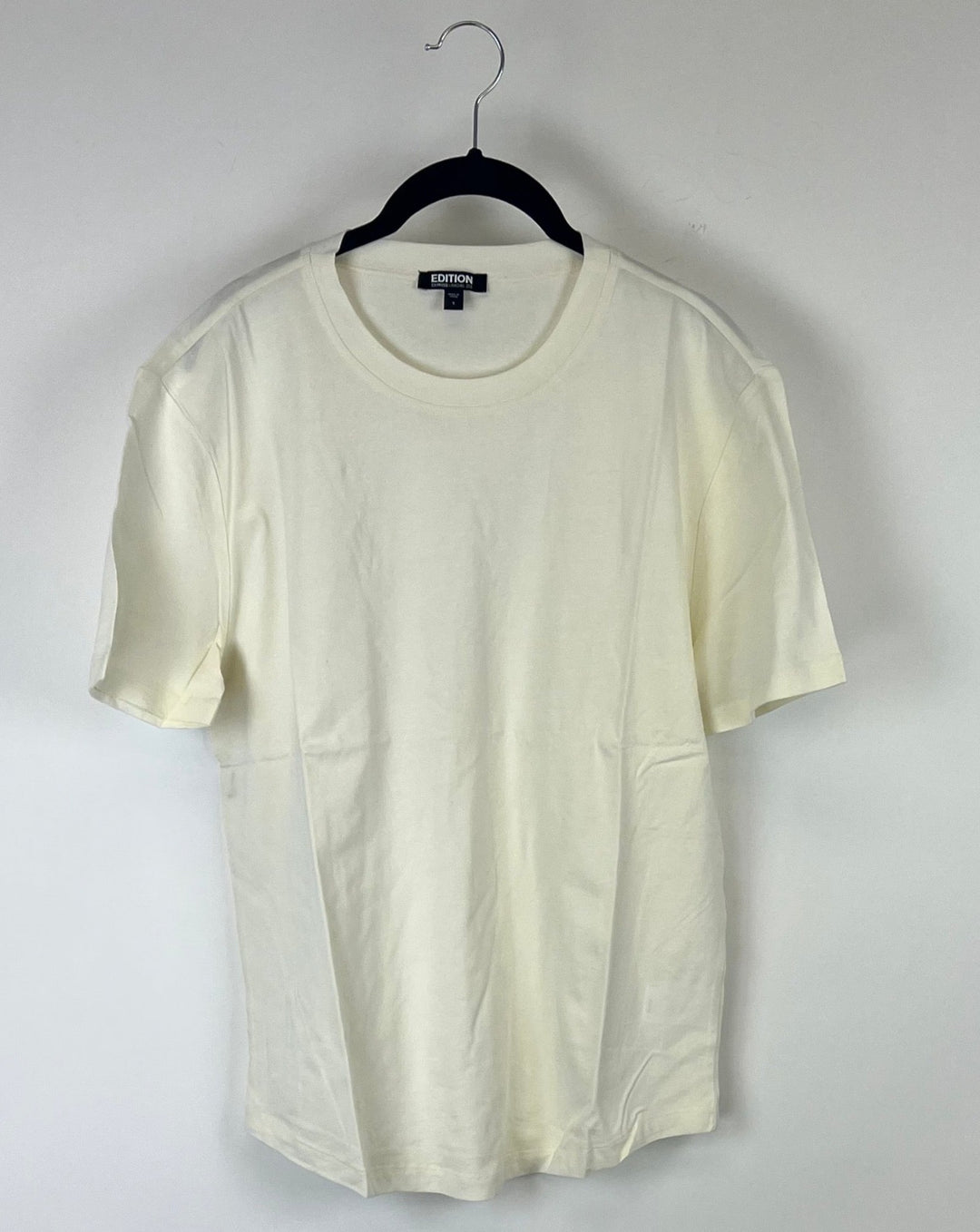 MENS Cream Short Sleeve Shirt - Extra Small, Small, Extra Extra Large