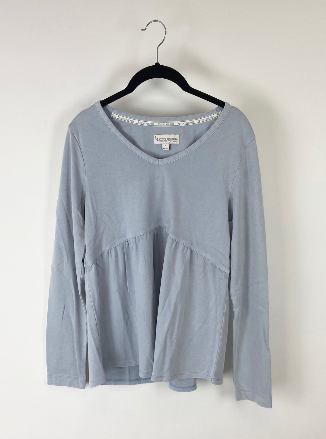 Light Grey Long Sleeve Top - Small and 1X