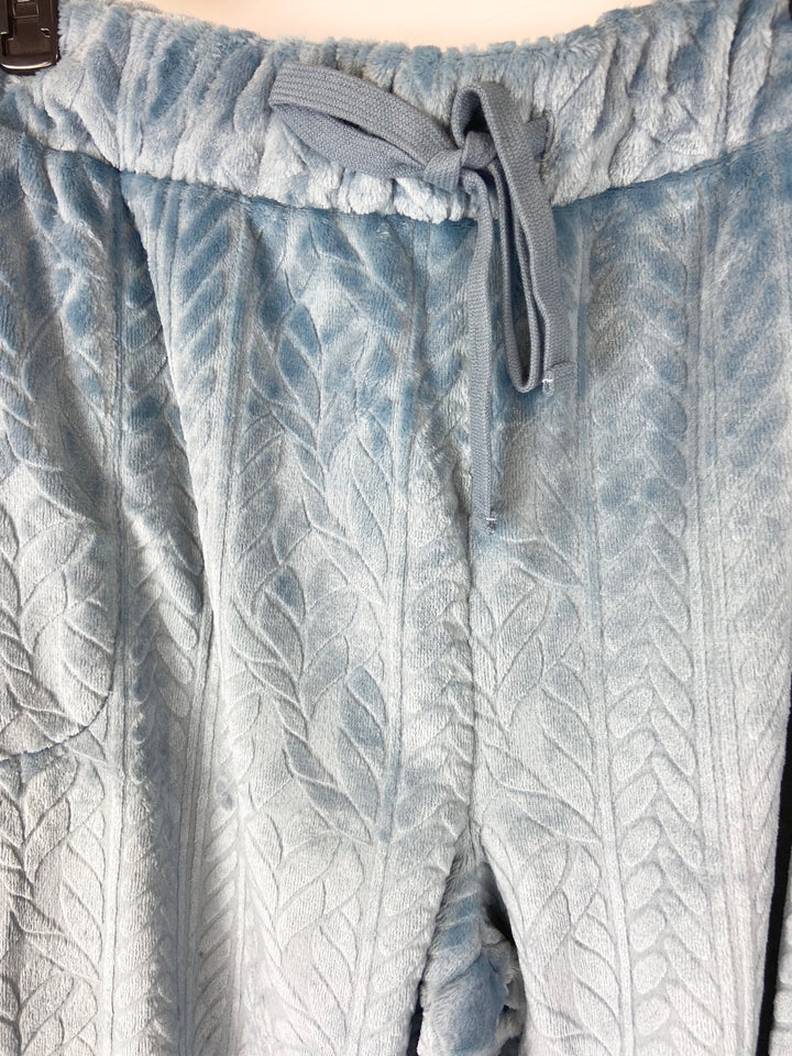 Light Blue Fleece Sweatpants - Size 1X