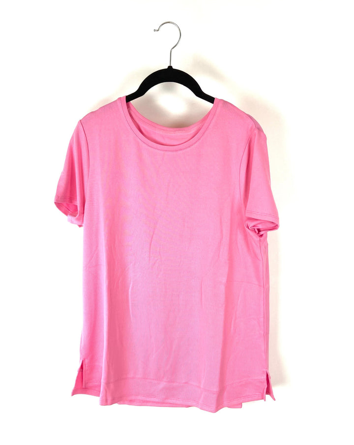 Light Pink Short Sleeve Top - Size 6/8