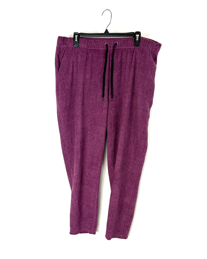 Mulberry Fleece Pants - 1x