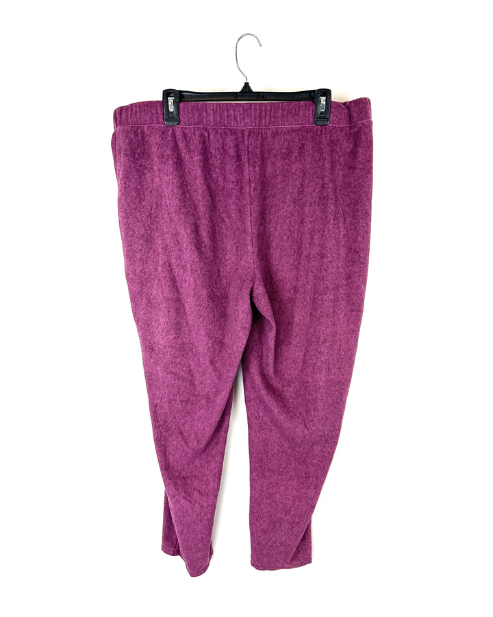 Mulberry Fleece Pants - 1x