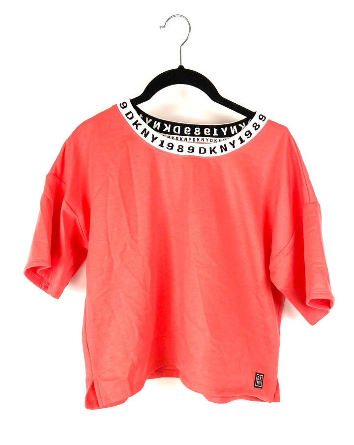 Coral Short Sleeve Top - Small