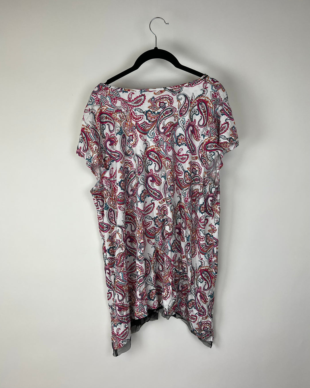 Short Sleeve Multicolor Lounge Set - 1X