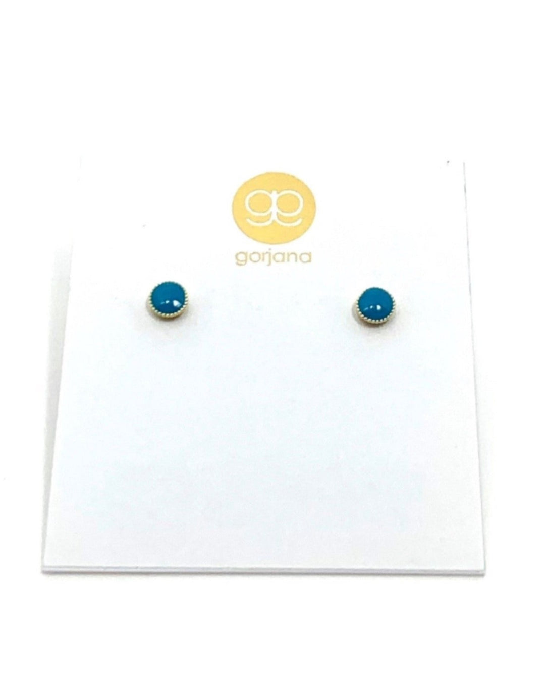 Blue and Gold Studs