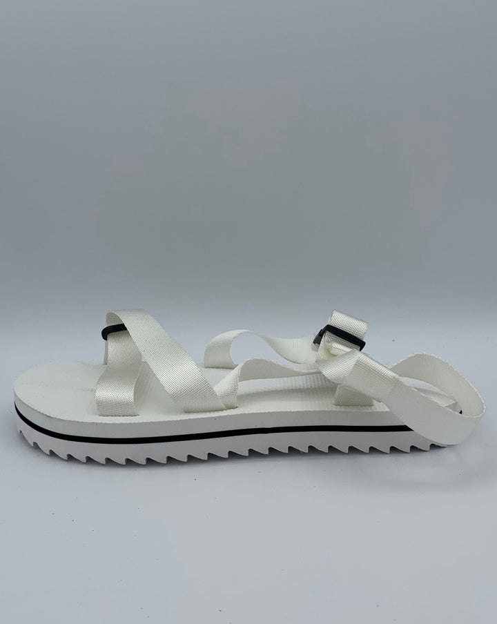 White Strappy Sandal- Size 6