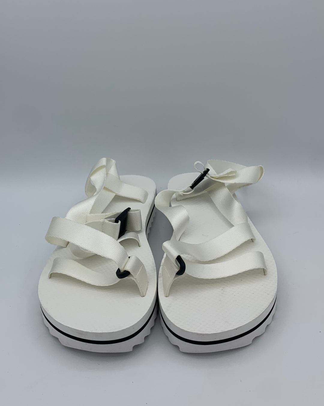 White Strappy Sandal- Size 6