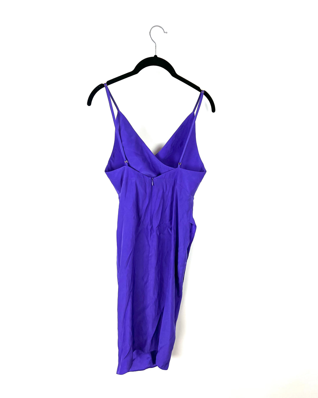 Purple V Neck Dress - Size 4-6