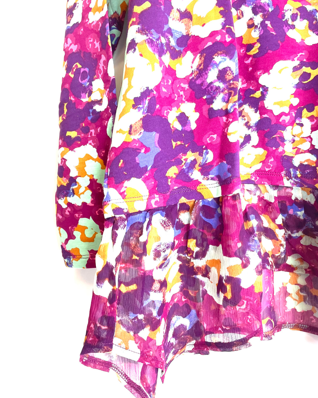 Floral Print Long Sleeve - Small