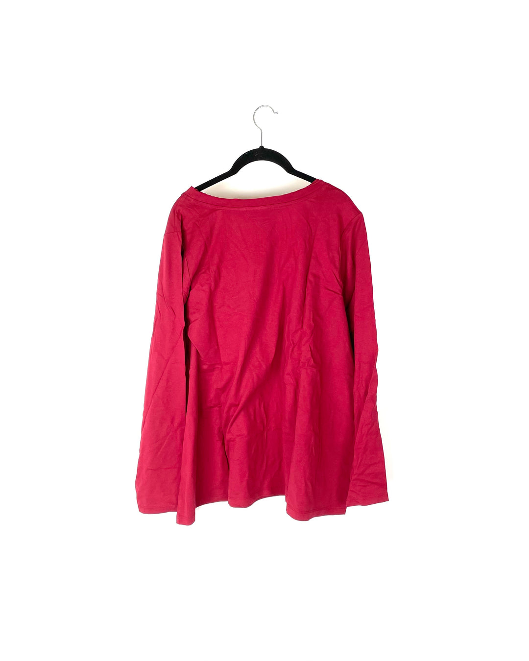 Red Long Sleeve - 1X