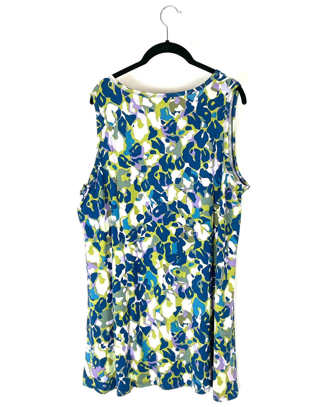 Floral Print Tank - 1X