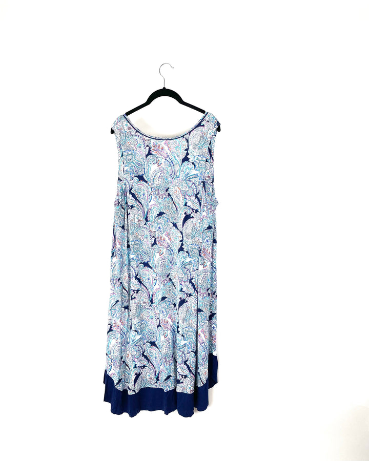 Abstract Night Gown - 1X