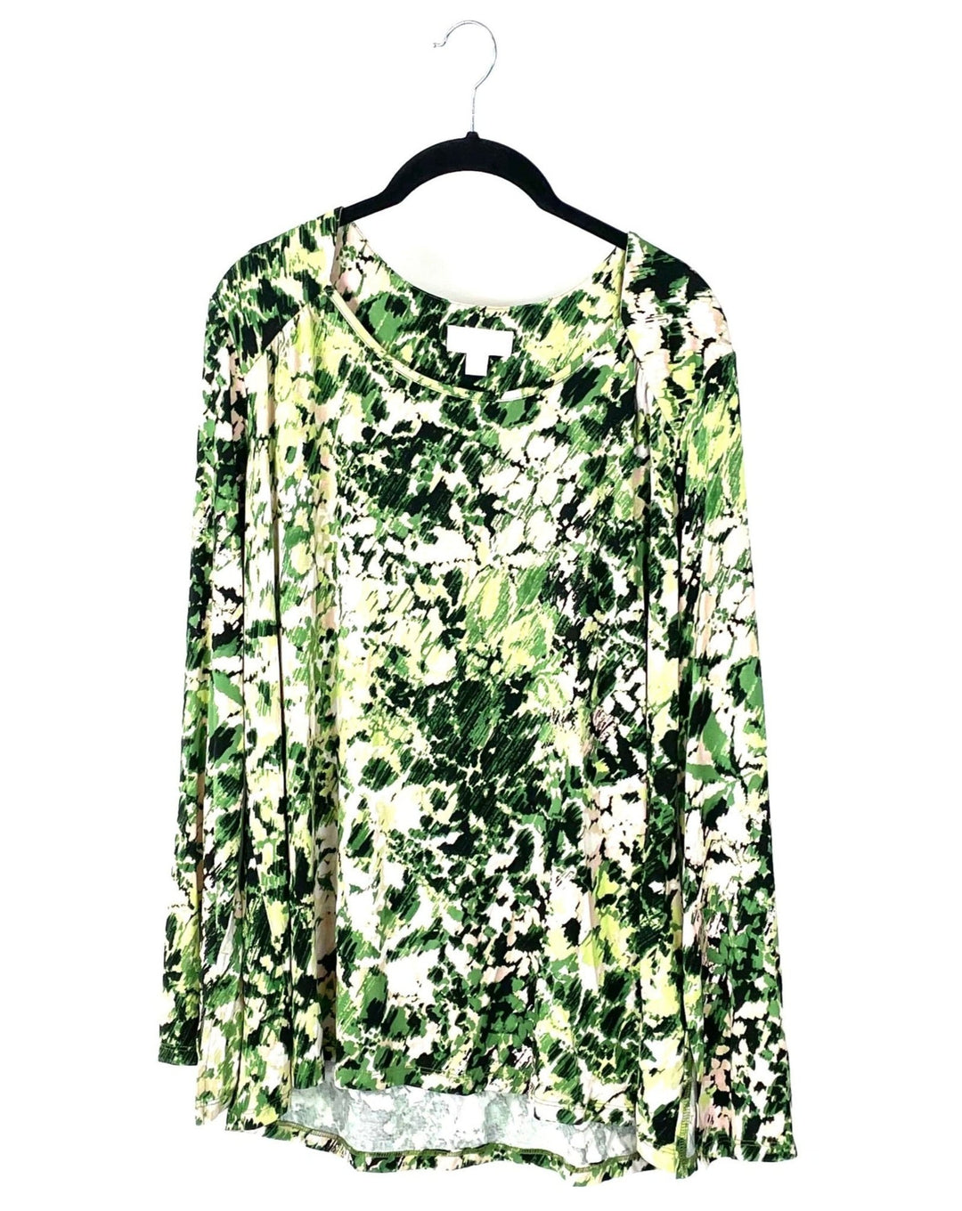 Green Abstract Long Sleeve - Medium/Large & Large/Extra Large